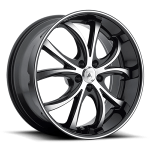 Asanti ABL-8 ELEKTRA - MACHINED FACE BLACK LIP