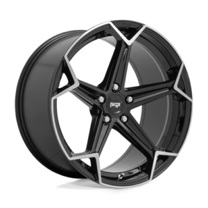 Niche N259 ARROW - GLOSS BLACK BRUSHED
