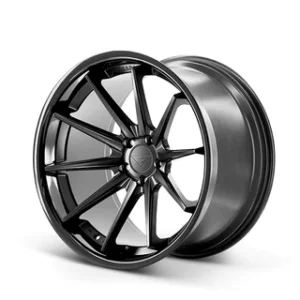 Ferrada Wheels FR4 - Matte Black / Gloss Black Lip
