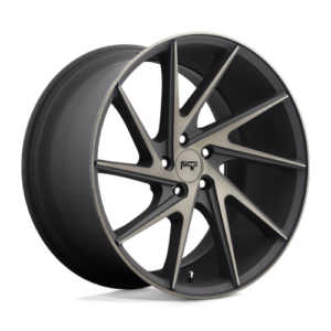 Niche M163 INVERT - MATTE BLACK MACHINED RING