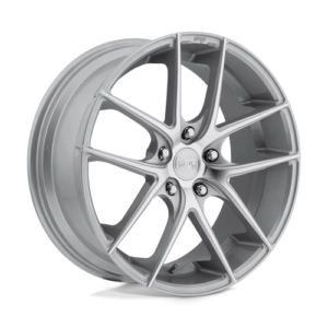 Niche M131 TARGA - GLOSS SILVER MACHINED