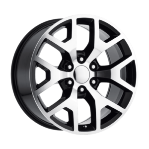 Performance Replicas PR169 - GLOSS BLACK WITH MACHINED SPOKES