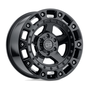 Black Rhino CINCO - GLOSS BLACK W/ STAINLESS BOLT