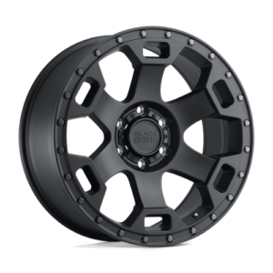 Black Rhino GAUNTLET - SEMI GLOSS BLACK W/ GUNMETAL BOLTS
