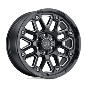 Black Rhino HOLLISTER - GLOSS BLACK W/ MILLED SPOKES