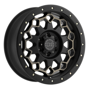 Black Rhino DIAMANTE - MATTE BLACK W/ MACHINED FACE & DARK MATTE TINT